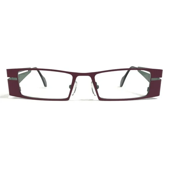 Iyoko-Inyake Eyeglasses Frames IY572 Col.162 Green Burgundy Red 50-19-140