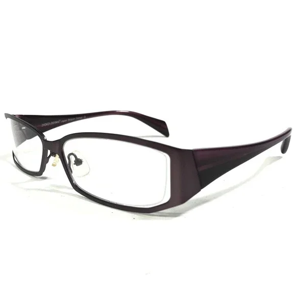 Iyoko-Inyake Eyeglasses Frames IY 258 Col.1 Purple Rectangular 56-16-138
