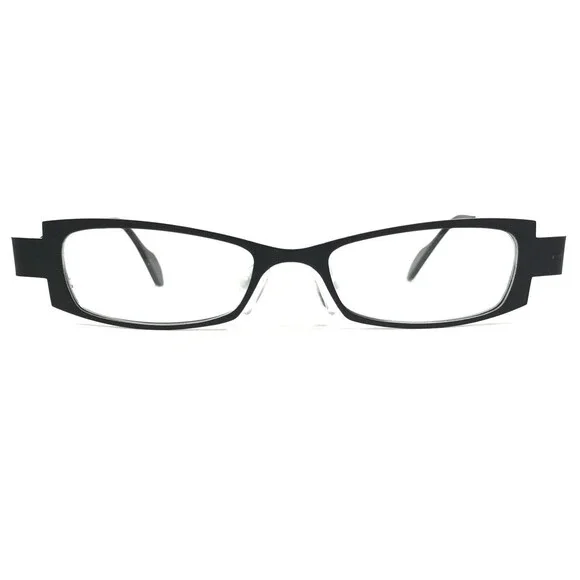 Iyoko-Inyake Eyeglasses Frames IY573 Col.143 Black White Cat Eye 48-18-140