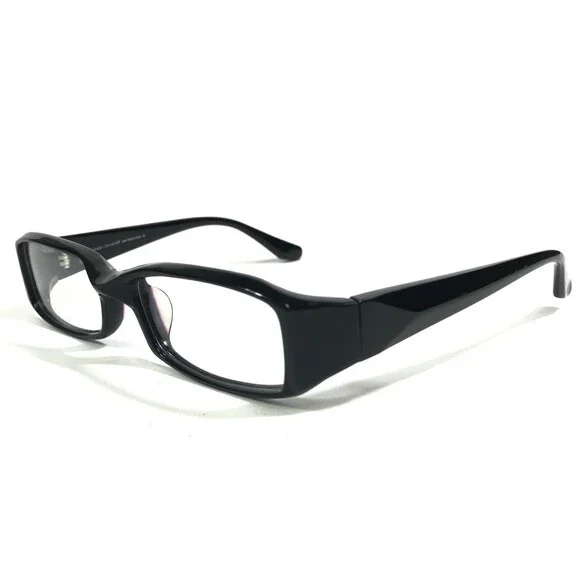 Iyoko-Inyake Eyeglasses Frames IY256 Col.6 Black Rectangular Full Rim 53-16-140