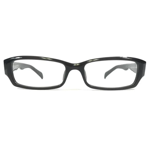 Iyoko-Inyake Eyeglasses Frames IY260 COL.22 Black Rectangular Full Rim 55-17-140