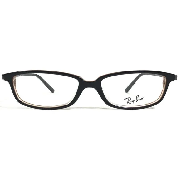 Ray-Ban Eyeglasses Frames RB5059 2170 Black Brown Rectangular 51-15-135