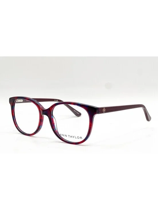 Ann Taylor At328 C04 Mulberry Marble Authentic Eyeglasses 53-17-135