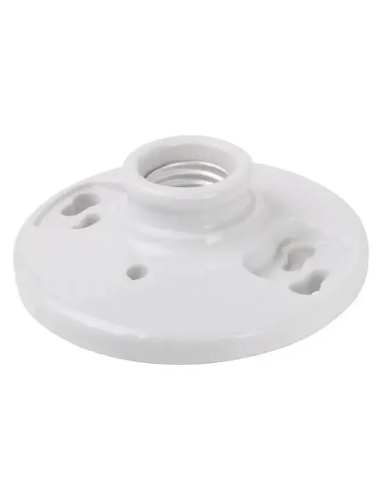 Legrand Pass & Seymour 272CC18 Porcelain Keyless Lamp Holder Ceiling Mount La...