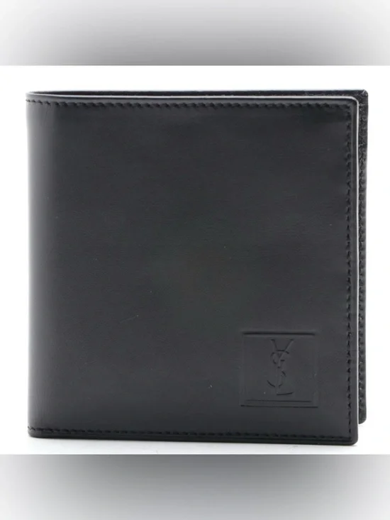 NIB Yves Saint Laurent East/West Wallet In Smooth Leather With Coin Pouch
