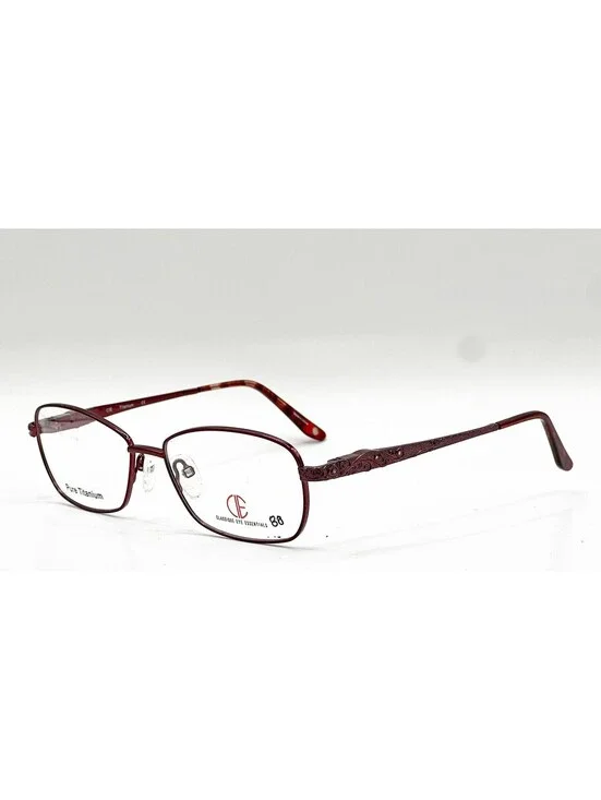 Classique Sec311T Burgundy Authentic Eyeglasses 53-15-135