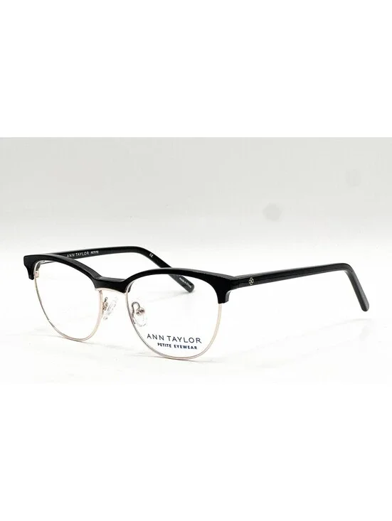 Ann Taylor Atp818 C01 Black Authentic Eyeglasses 48-16-135