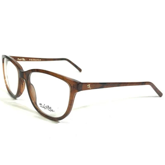 Salt Life Eyeglasses Frames VERONA J71 Brown Tortoise Square Full Rim 52-16-140