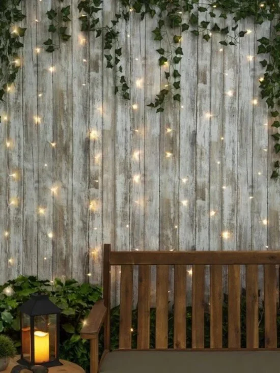GETKÅL 006.094.32 LED lighting curtain, outdoor, 315 