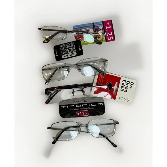 Lot Of 4 Reading Glasses +1.25