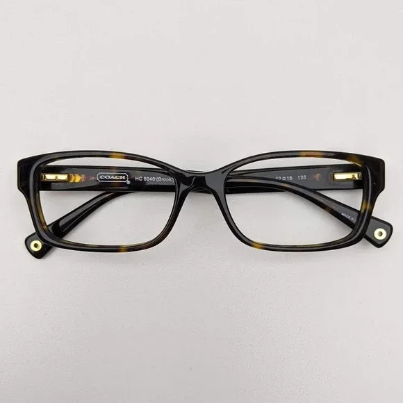 🕶️Coach HC6040 Brooklyn 5001 Eyeglasses 52/16 135 /ALE557🕶️​