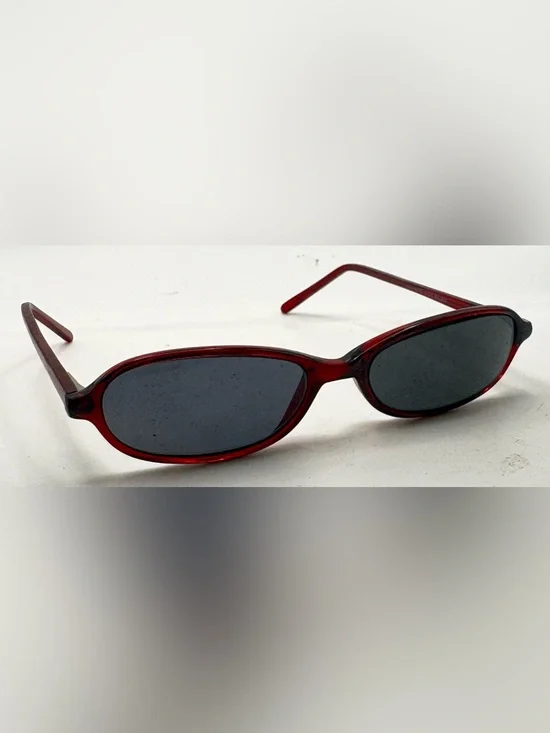 Parade 1527 Red Oval Sunglasses Frames Only