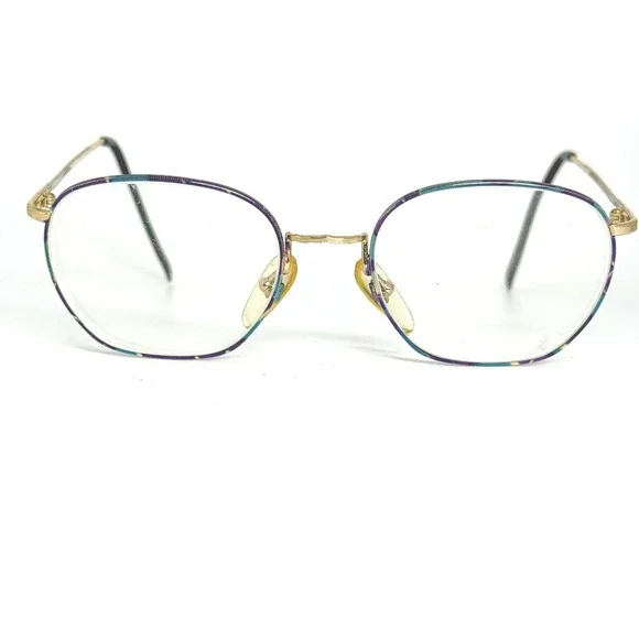 Sunjet by Carrera‎ 5203 Eyeglass Frames Gold Purple Multi Italy 51-20 140 21906