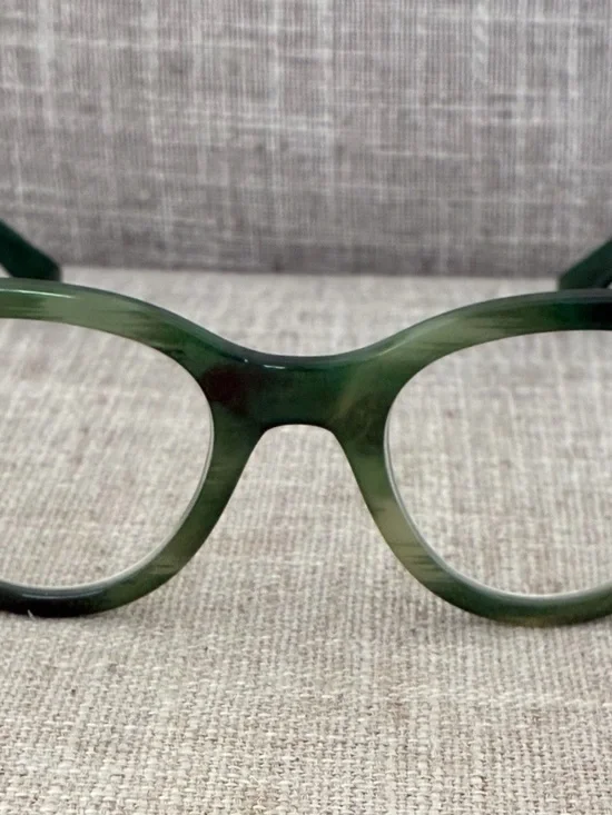 Cute Green Acetate Women's Readers +2.00