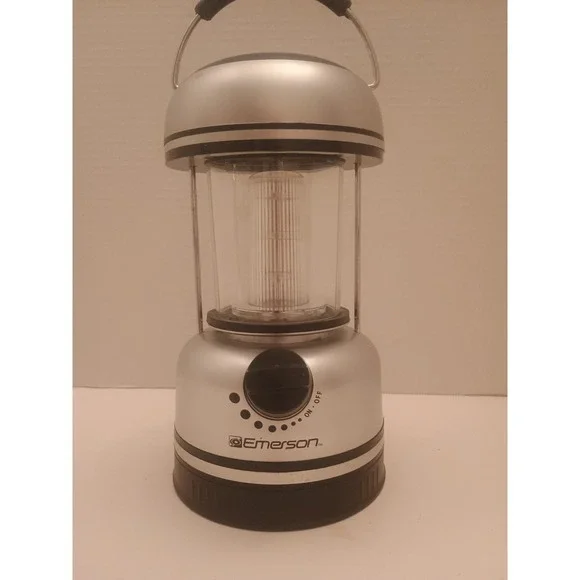 Emerson 12 LED P Lantern Indoor/Outdoor Handheld/Hook Freestand Adjustable Light