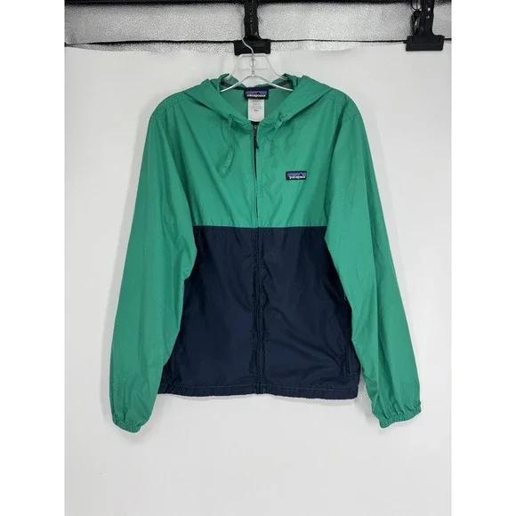 Patagonia Light & And Variable Hoody Jacket Mens S Colorblock Windbreaker 27235