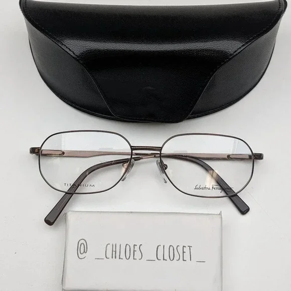 🕶️Salvatore Ferragamo 1661-T Unisex Eyeglasses /TH547🕶️