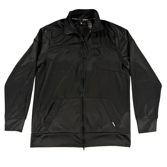 Spyder Proweb Active Black Full Zip Lightweight Track Jacket Size Men’s Large
