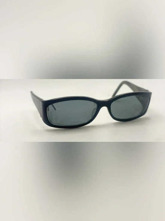 Norma Kamali 7564 Black Oval Sunglasses Frames Only