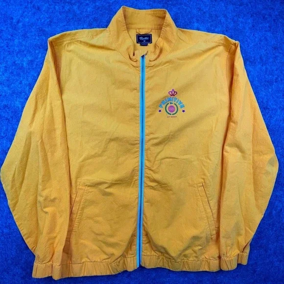 Primitive Skateboarding Jacket Mens XXLarge Acapulco Orange Lightweight‎ Skater