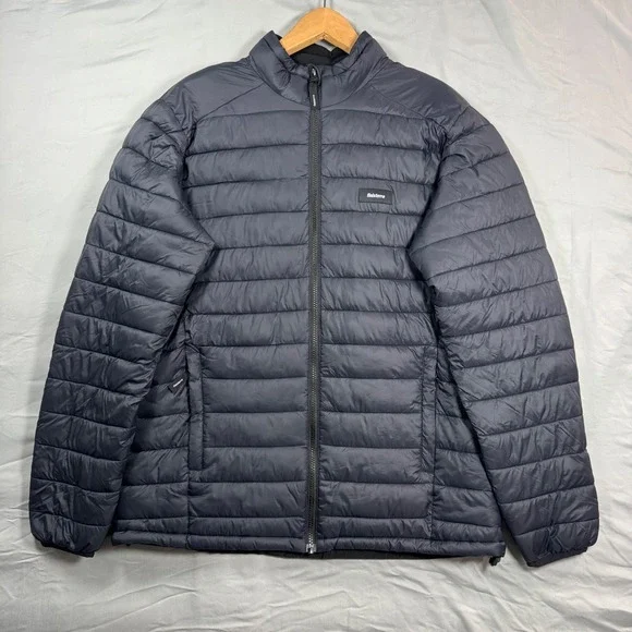 Finisterre Nimbus Insulated Jacket Mens M Navy Blue Puffer Gorpcore Eco Travel