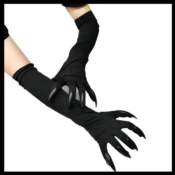 Long gloves with claws, see pictures for measurments one size fits most