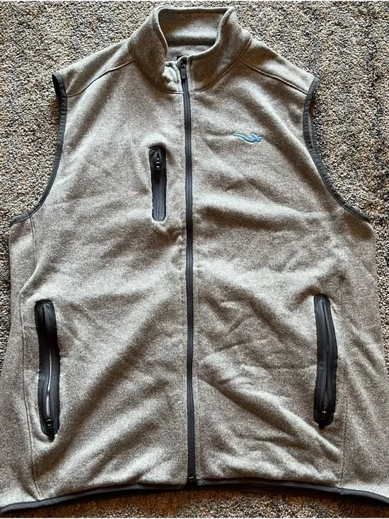 Straight Down Fleece Vest
