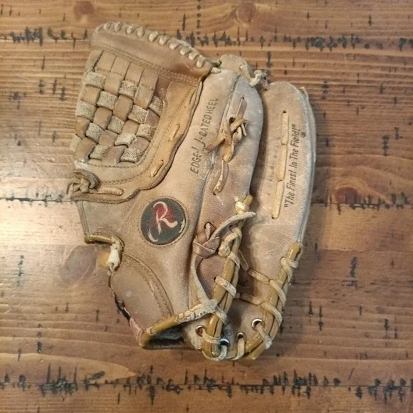 RAWLINGS LEATHER BASEBALL GLOVE DAVE PARKER MODEL # RBG60 12