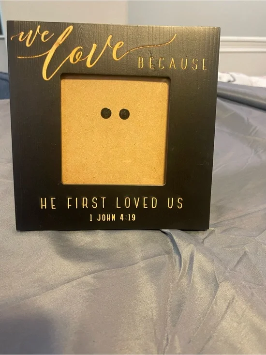 Black and Gold Inspirational Picture Frame – 