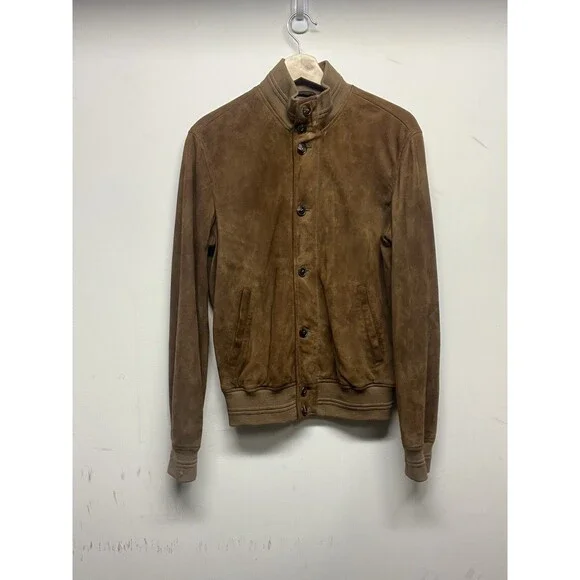 Salle Privee Suede Bomber Jacket