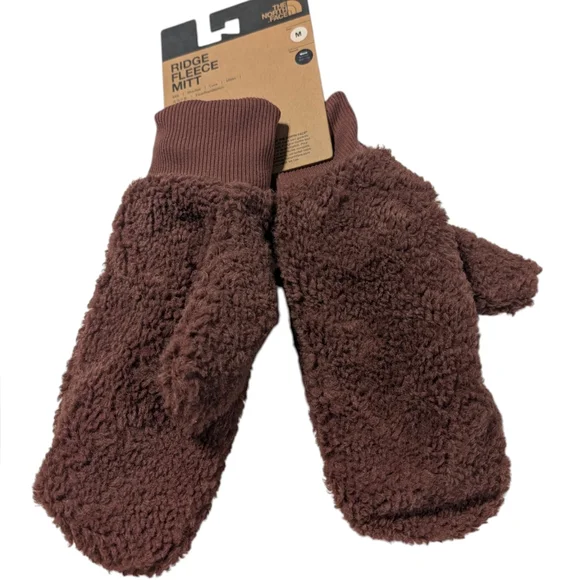The North Face Ridge Fleece Mitts Size Medium