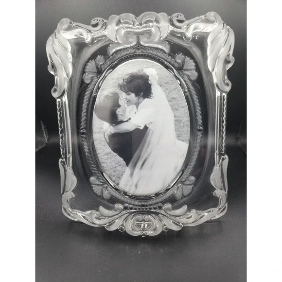 Mikasa Princess Crystal Wedding Picture Frame‎ 5