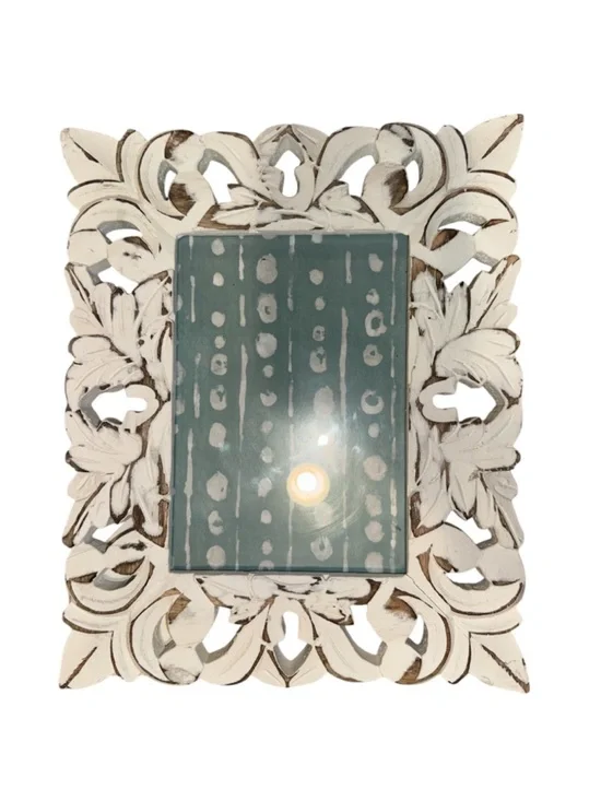 Elegant White Picture Frame