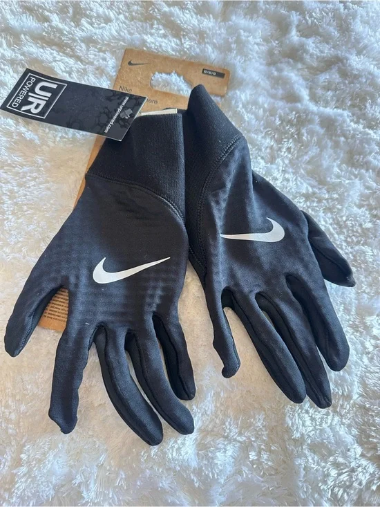 Nike Black Running Gloves
