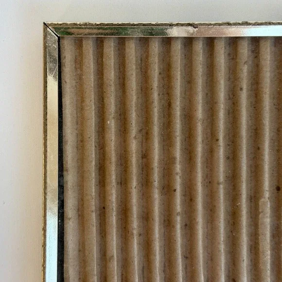 Vintage Brass Metal Picture Frame 8x10 Gold Ornate French Old World Art Deco 70s
