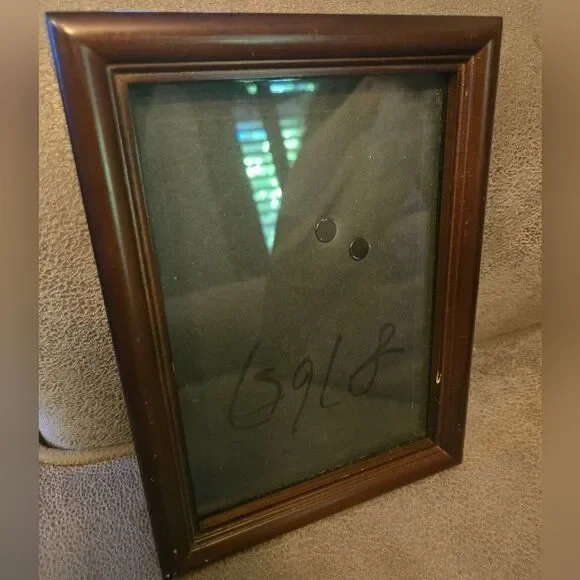 Classic Brown Wooden Photo Frame 6 X 4