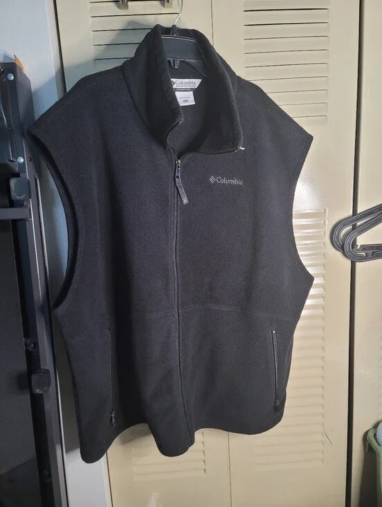 Columbia Mens Steens Mountain Jacket Vest Size XXL Big & Tall Fleece Active
