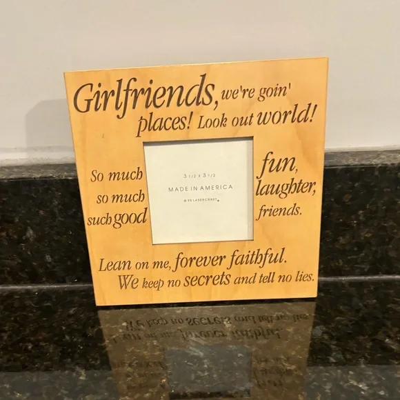 Wooden Girlfriends Frame
