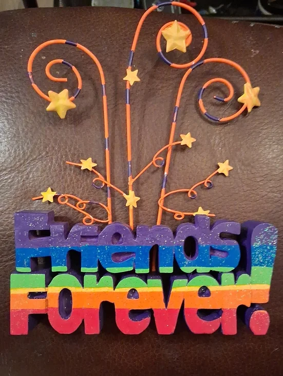 Friends Forever Rainbow Picture Holder