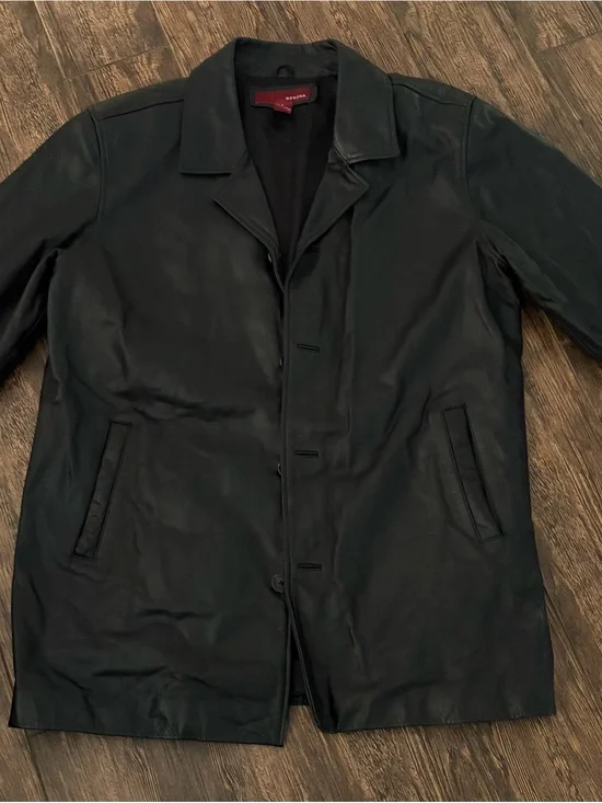 Merona 100%genuine leather jacket