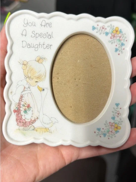 Precious Moments White Floral 