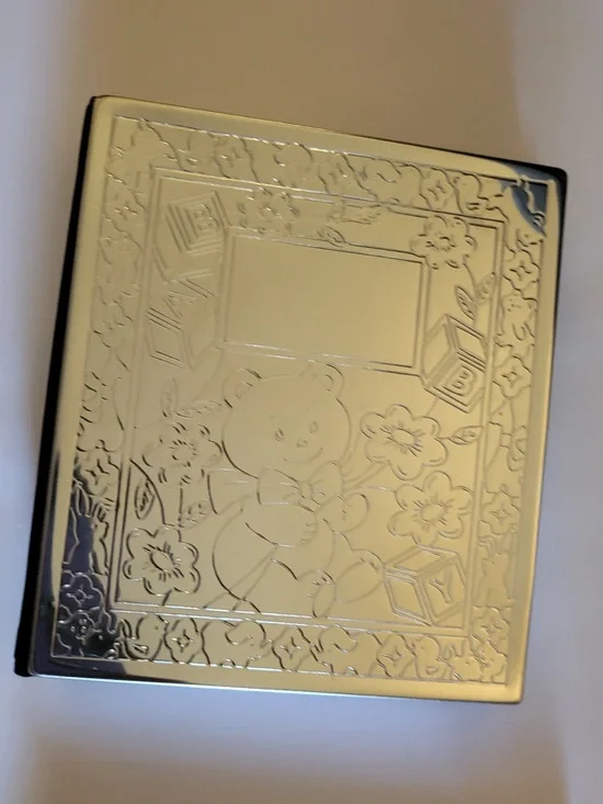 Sheridan Silver Plated Baby Bear Photo Album