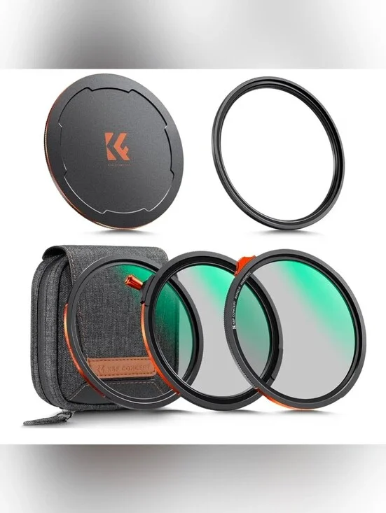 K&F CONCEPT 95mm Magnetic 1s Swap 5-Pack With Storage Case  (Nano-X Series)