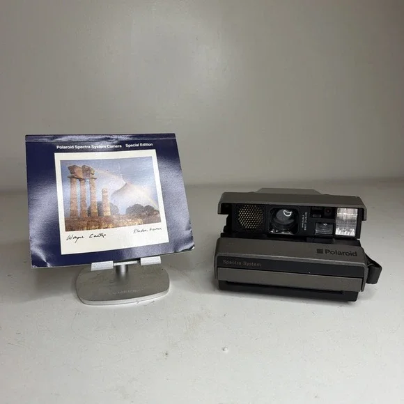 Spectra System Polaroid Camera Instant Film Land Camera  With Manual No Film