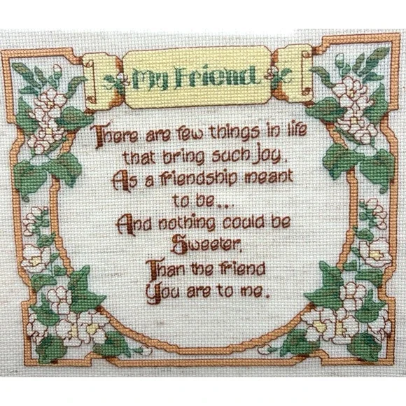 Counted Cross Stitched 