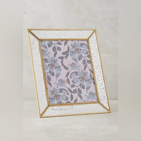 RARE Anthropologie NWT Mercury Glass Frame (8x10)