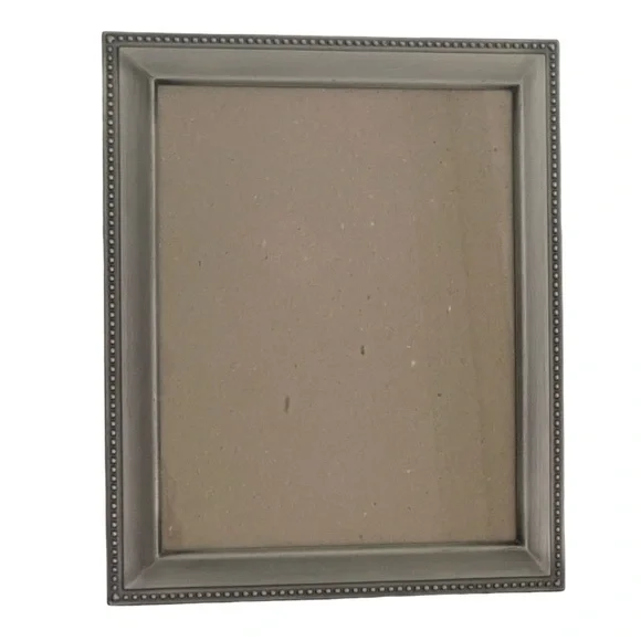 Carr Pewter Beaded Picture Frame 8x10 Classic Elegant Photo Frame