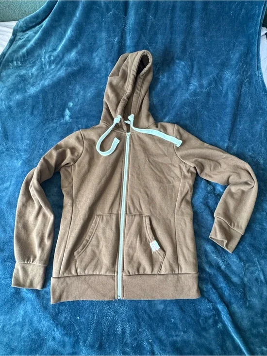 Reflex Cozy Brown Fleece-Lined Hoodie