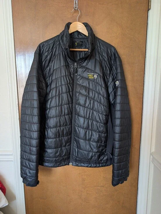 Mountain Hardwear Black Light Puffer Full Zip Coat Jacket