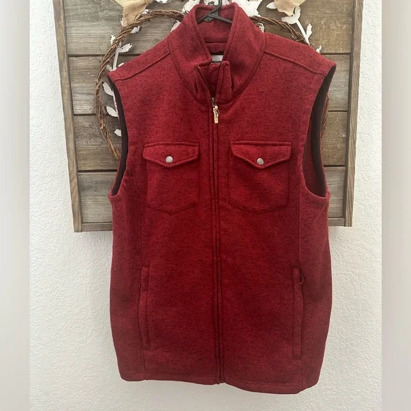 Mountain Khakis Men’s old faithful vest classic fit red size‎ XXL